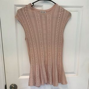 Ronny Kobo Peplum Top